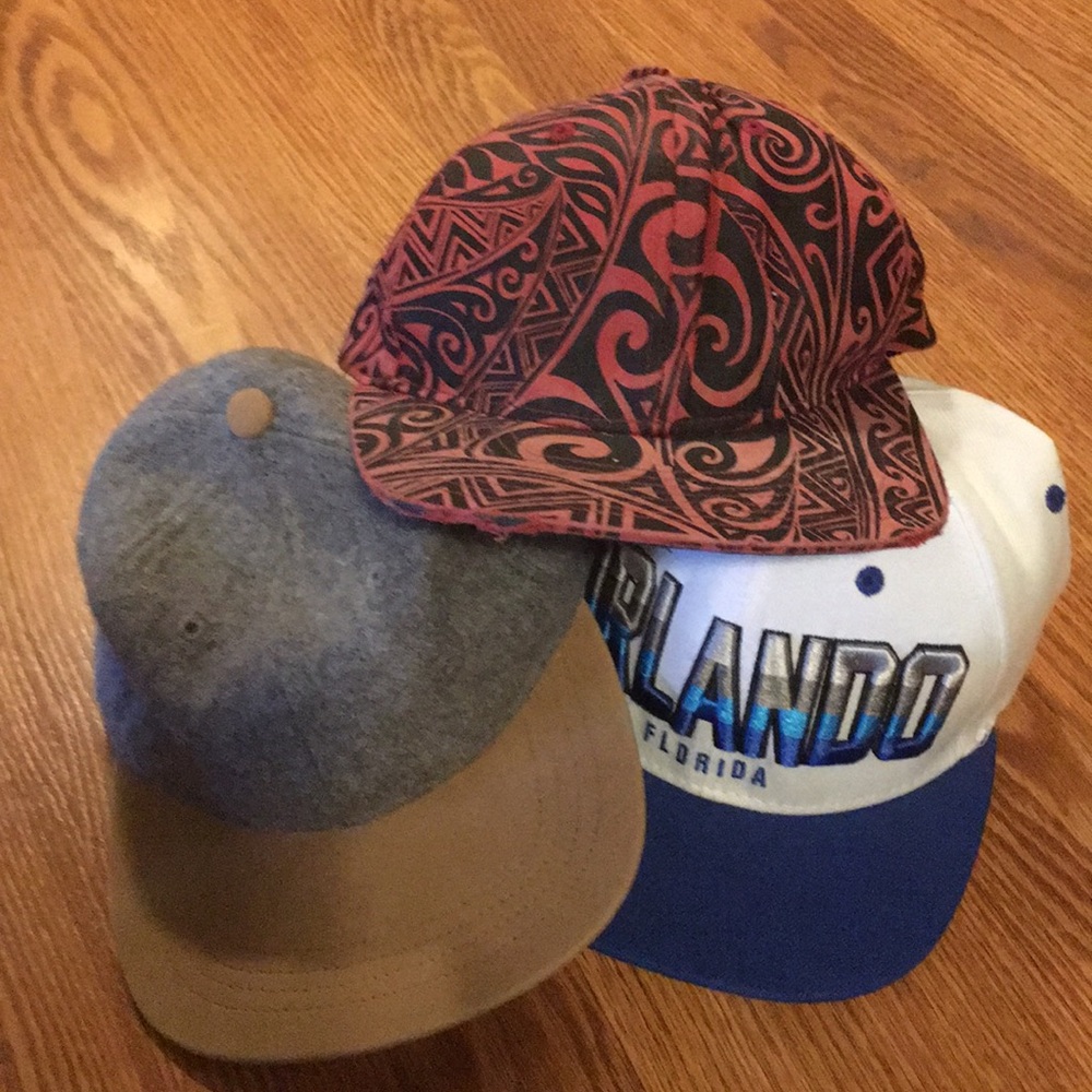 Flat rim hats